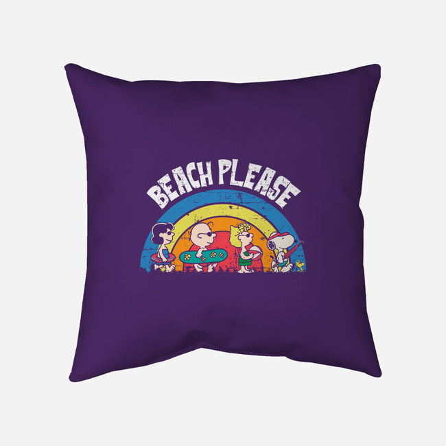 Beach Time Please-None-Removable Cover-Throw Pillow-turborat14