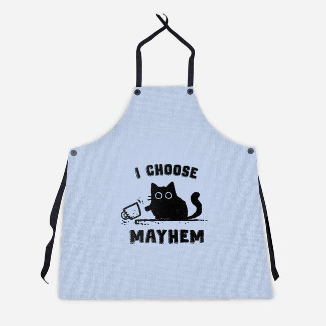 I Choose Mayhem-Unisex-Kitchen-Apron-kg07