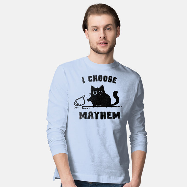 I Choose Mayhem-Mens-Long Sleeved-Tee-kg07