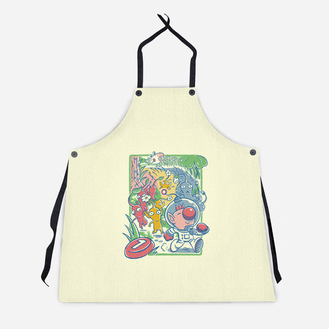 Keep The Pace-Unisex-Kitchen-Apron-Henrique Torres