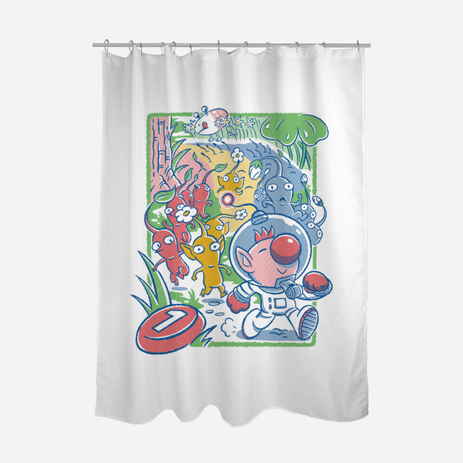 Keep The Pace-None-Polyester-Shower Curtain-Henrique Torres