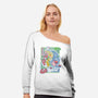 Keep The Pace-Womens-Off Shoulder-Sweatshirt-Henrique Torres