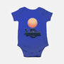 Boat Under The Moon-Baby-Basic-Onesie-rmatix