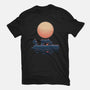 Boat Under The Moon-Womens-Basic-Tee-rmatix