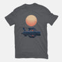 Boat Under The Moon-Womens-Basic-Tee-rmatix