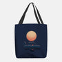 Boat Under The Moon-None-Basic Tote-Bag-rmatix