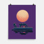 Boat Under The Moon-None-Matte-Poster-rmatix