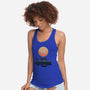 Boat Under The Moon-Womens-Racerback-Tank-rmatix