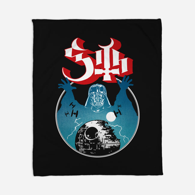 Ghost Sith-None-Fleece-Blanket-Barbadifuoco