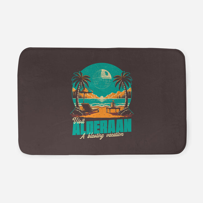 Summer Planet Destruction-None-Memory Foam-Bath Mat-Studio Mootant