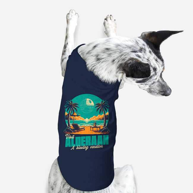 Summer Planet Destruction-Dog-Basic-Pet Tank-Studio Mootant