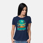 Summer Planet Destruction-Womens-Basic-Tee-Studio Mootant