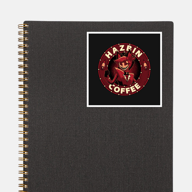 Hazbin Coffee-None-Glossy-Sticker-Astrobot Invention