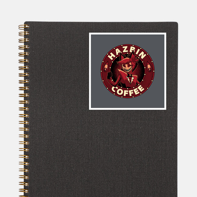 Hazbin Coffee-None-Glossy-Sticker-Astrobot Invention