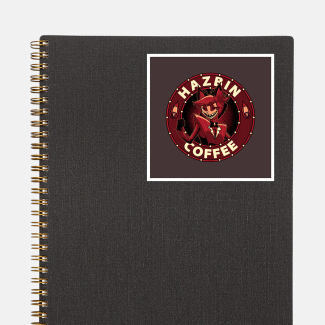 Hazbin Coffee-None-Glossy-Sticker-Astrobot Invention