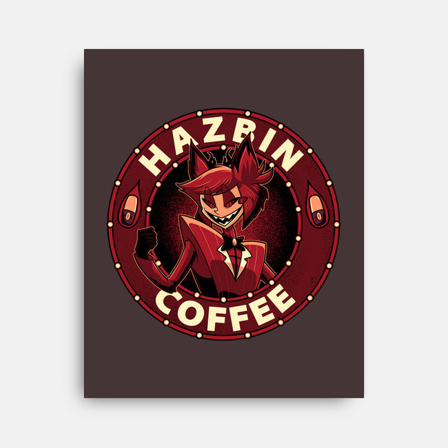 Hazbin Coffee-None-Stretched-Canvas-Astrobot Invention