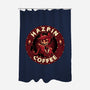 Hazbin Coffee-None-Polyester-Shower Curtain-Astrobot Invention