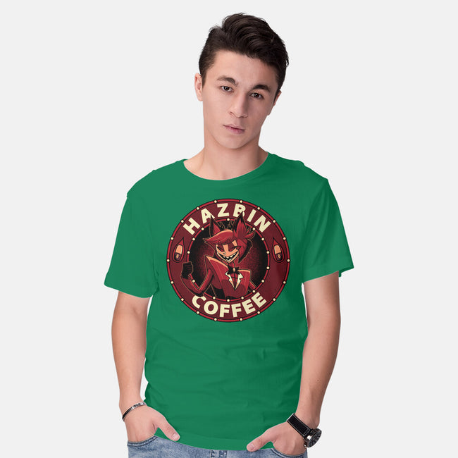 Hazbin Coffee-Mens-Basic-Tee-Astrobot Invention