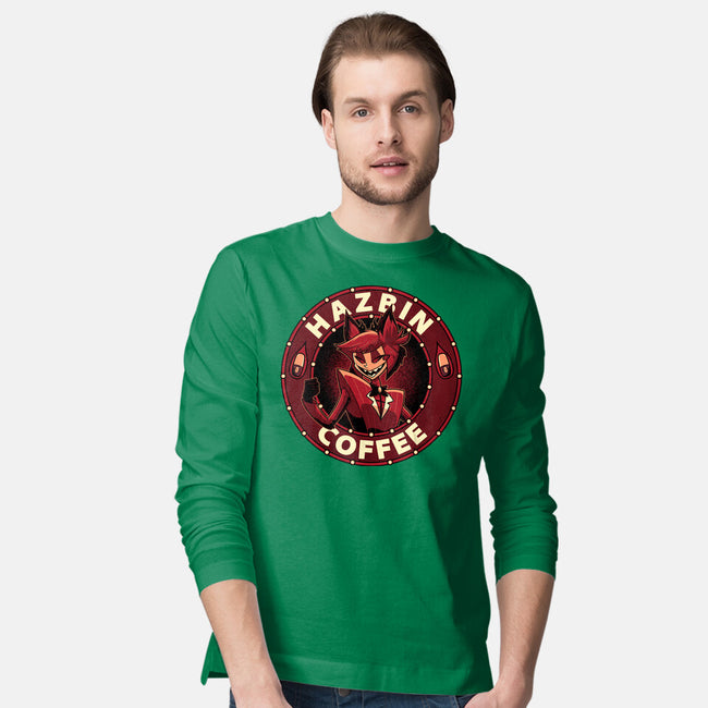 Hazbin Coffee-Mens-Long Sleeved-Tee-Astrobot Invention