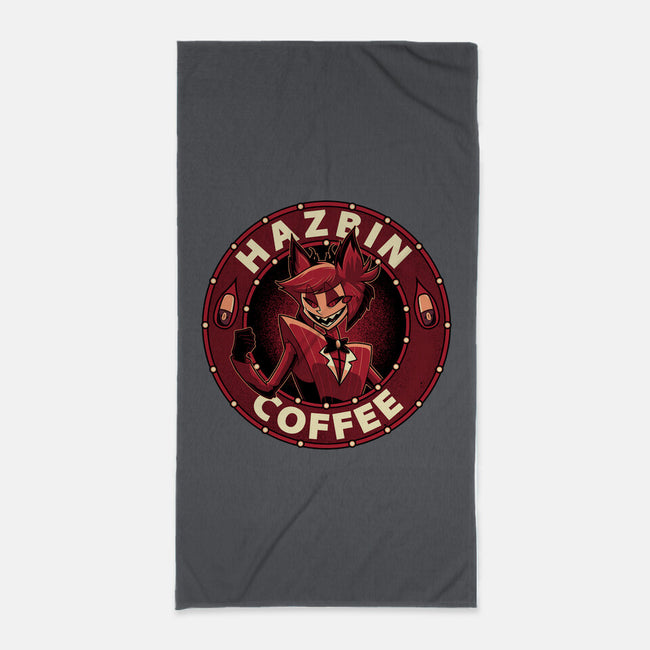 Hazbin Coffee-None-Beach-Towel-Astrobot Invention