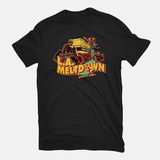 Survive LA Meltdown-Mens-Heavyweight-Tee-daobiwan