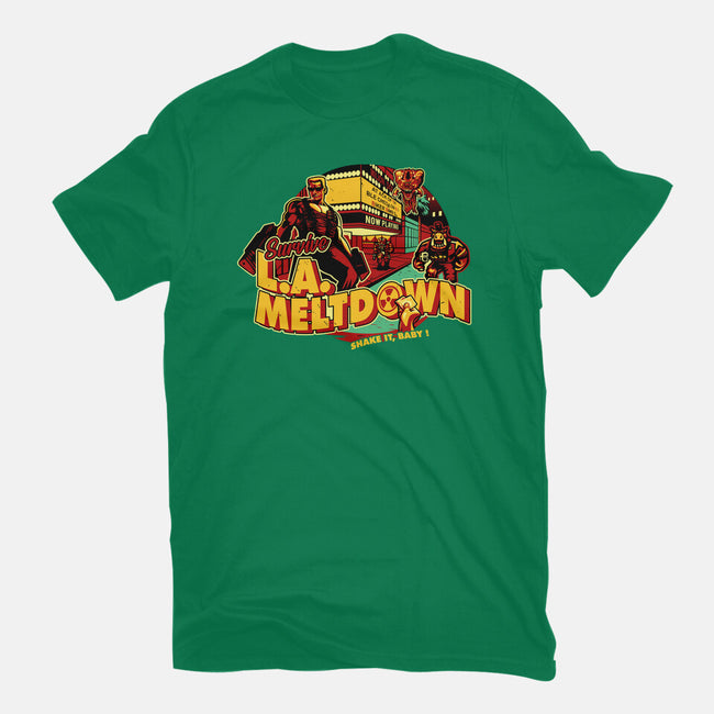 Survive LA Meltdown-Mens-Heavyweight-Tee-daobiwan