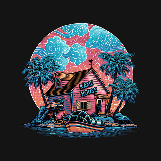 Island Life-Womens-Fitted-Tee-glitchygorilla