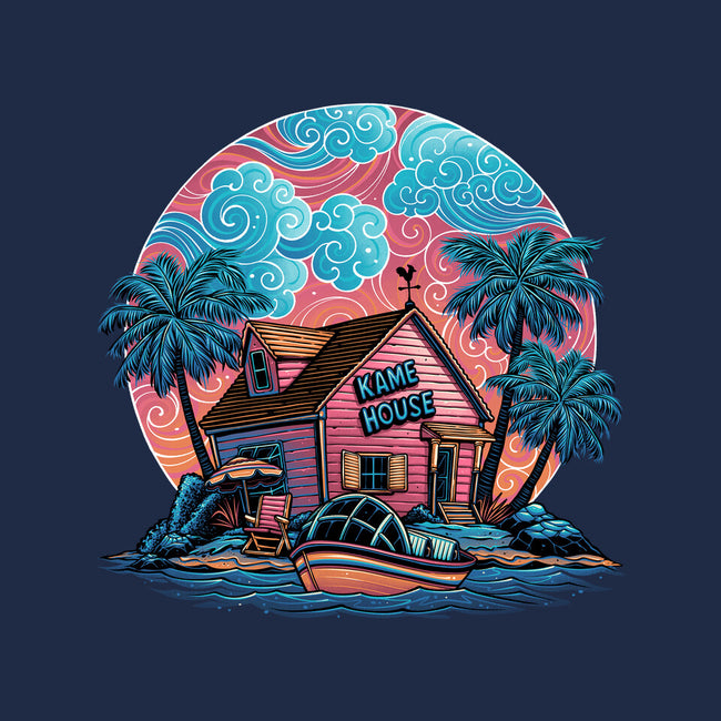 Island Life-Womens-V-Neck-Tee-glitchygorilla