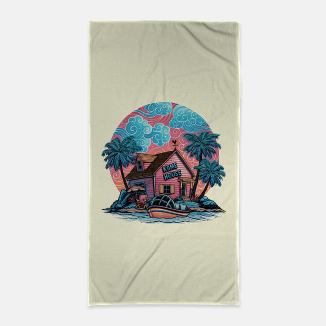 Island Life-None-Beach-Towel-glitchygorilla