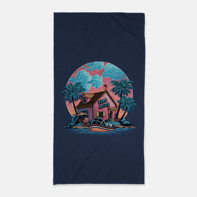 Island Life-None-Beach-Towel-glitchygorilla