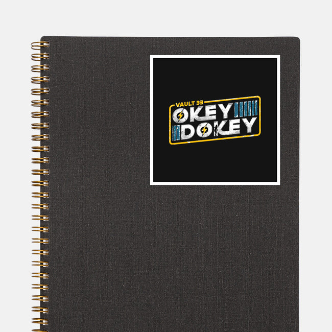 Okey Dokey Vault 33-None-Glossy-Sticker-rocketman_art