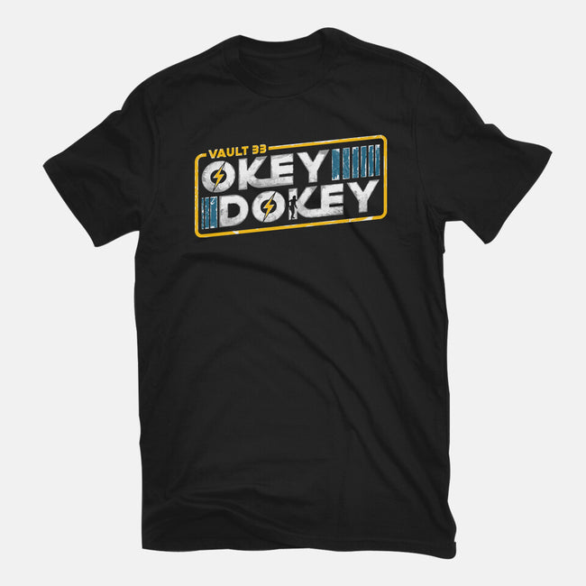 Okey Dokey Vault 33-Mens-Premium-Tee-rocketman_art