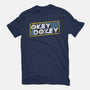 Okey Dokey Vault 33-Womens-Basic-Tee-rocketman_art