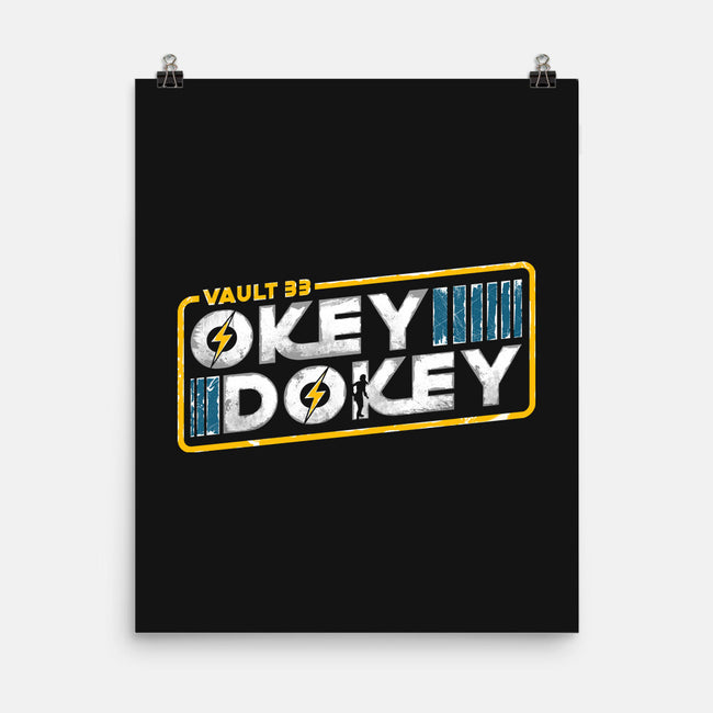 Okey Dokey Vault 33-None-Matte-Poster-rocketman_art