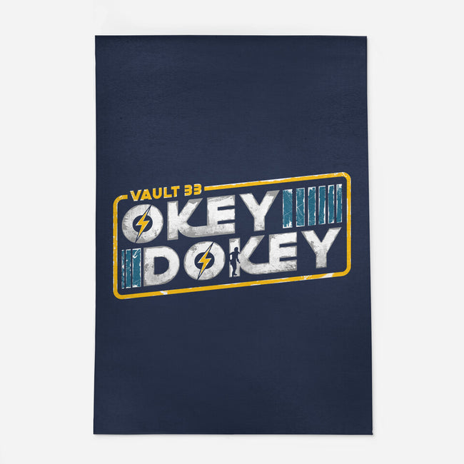 Okey Dokey Vault 33-None-Indoor-Rug-rocketman_art