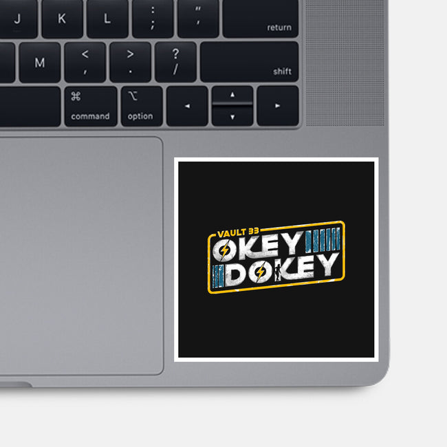 Okey Dokey Vault 33-None-Glossy-Sticker-rocketman_art