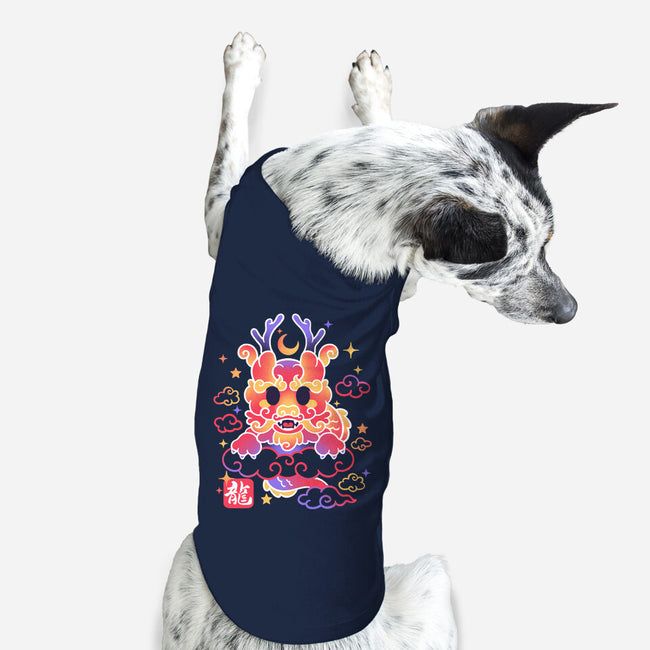 Kawaii Chinese Dragon-Dog-Basic-Pet Tank-NemiMakeit