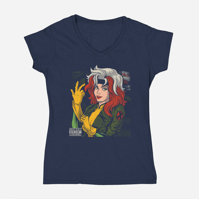 ROGUE182-Womens-V-Neck-Tee-Betmac