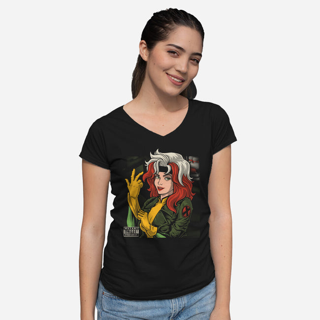 ROGUE182-Womens-V-Neck-Tee-Betmac