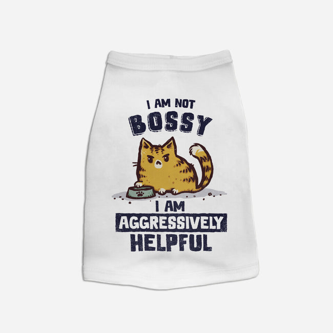 I Am Aggressively Helpful-Dog-Basic-Pet Tank-kg07