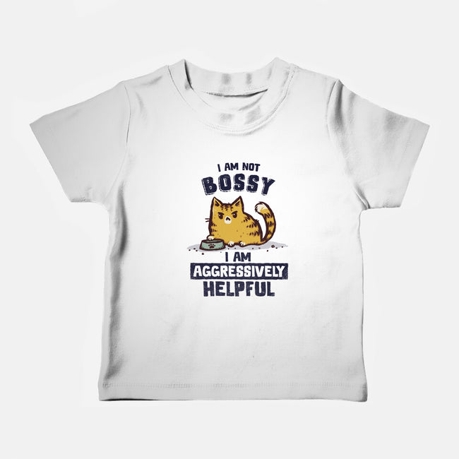 I Am Aggressively Helpful-Baby-Basic-Tee-kg07