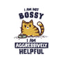 I Am Aggressively Helpful-Dog-Basic-Pet Tank-kg07