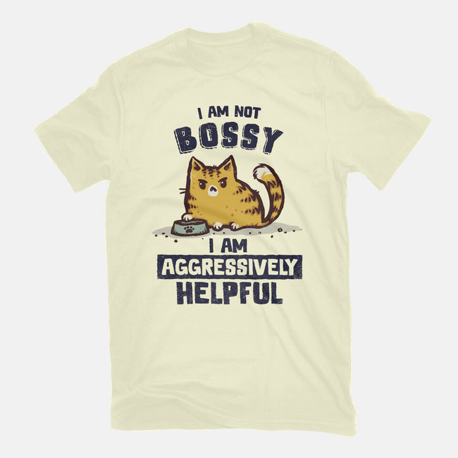 I Am Aggressively Helpful-Mens-Basic-Tee-kg07