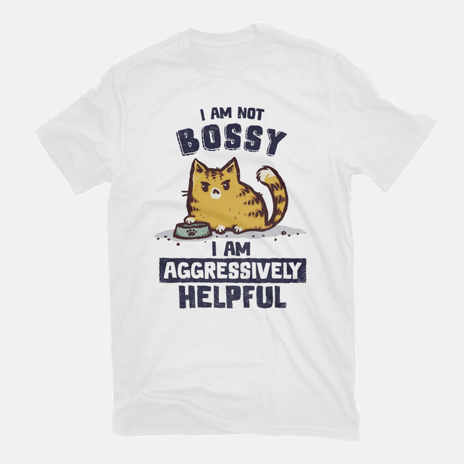 I Am Aggressively Helpful-Youth-Basic-Tee-kg07