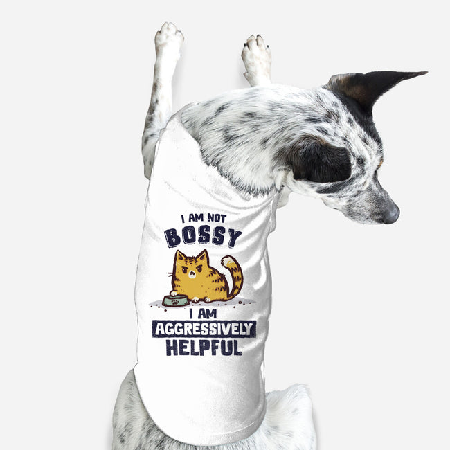 I Am Aggressively Helpful-Dog-Basic-Pet Tank-kg07