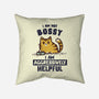 I Am Aggressively Helpful-None-Removable Cover-Throw Pillow-kg07