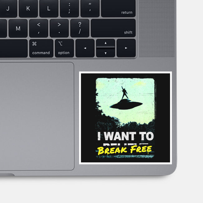 Break Free-None-Glossy-Sticker-Gamma-Ray