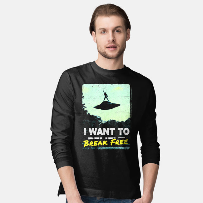 Break Free-Mens-Long Sleeved-Tee-Gamma-Ray