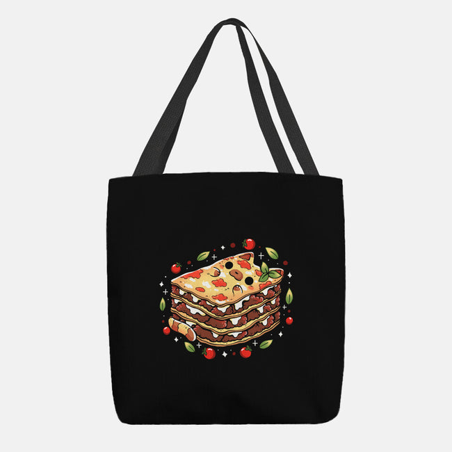 Lasagna Kitten-None-Basic Tote-Bag-Vallina84