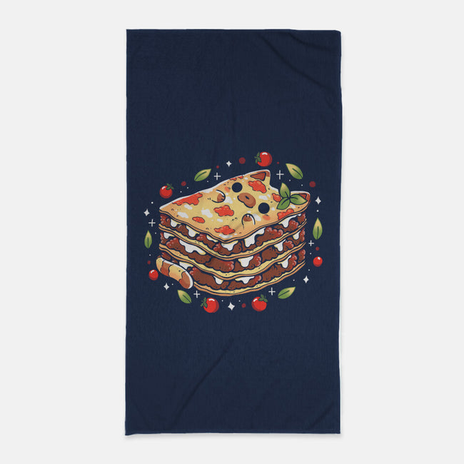 Lasagna Kitten-None-Beach-Towel-Vallina84